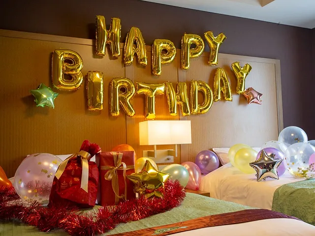 【誕生日サプライズ】バルーンデコレーションをお願いできる 東京のホテル