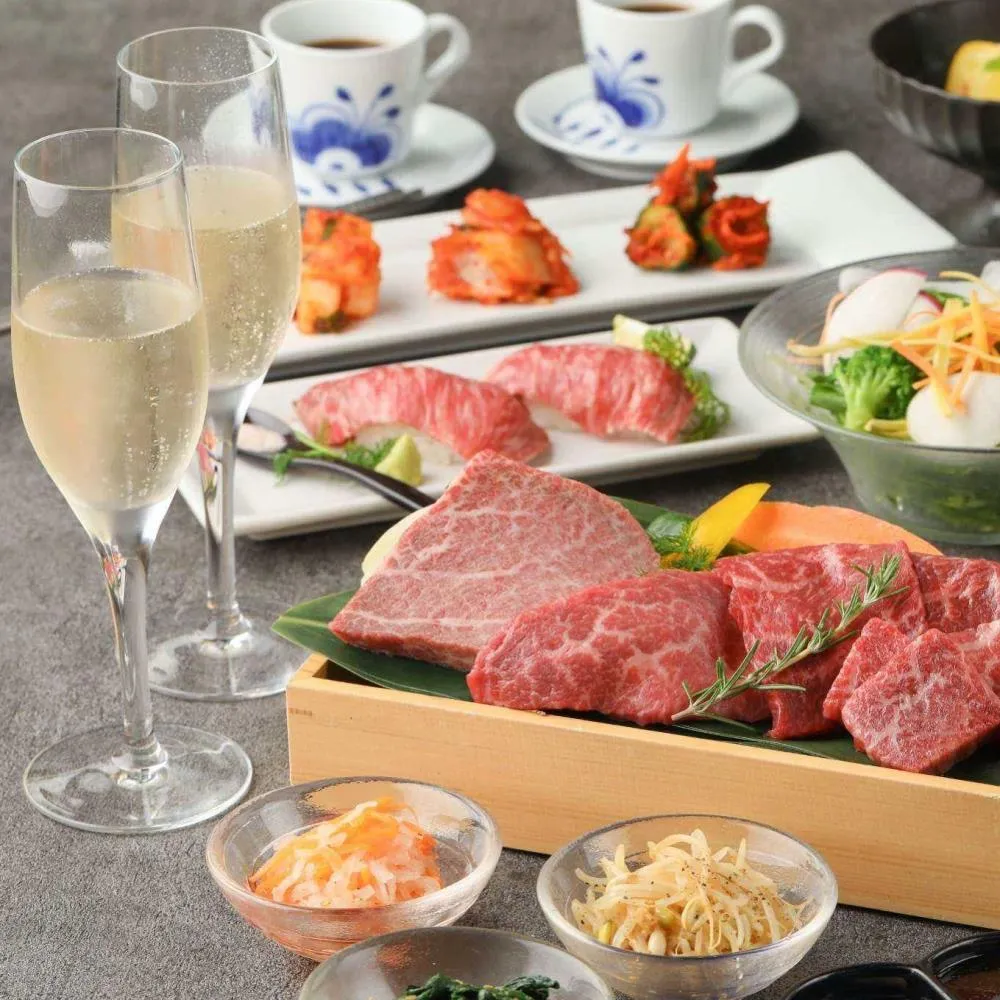焼肉X牛 歌舞伎町APMビル店(エックスギュウ) 誕生日ディナー