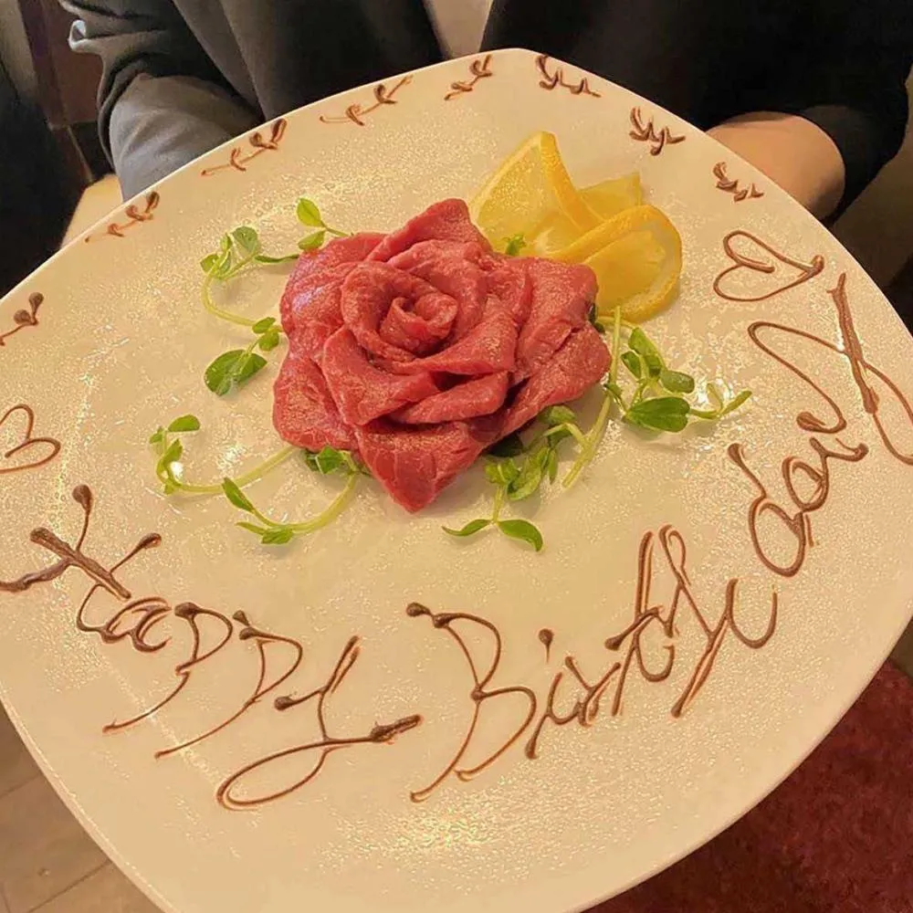 焼肉 わしの 新宿本店 誕生日ディナー